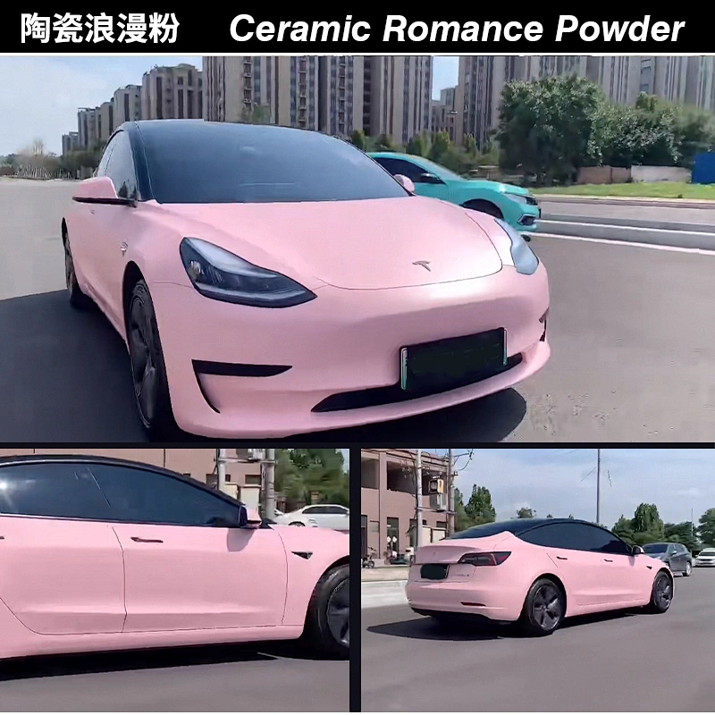 Ceramic series car color change film full car film ceramic army green car film color change sticker matte army green