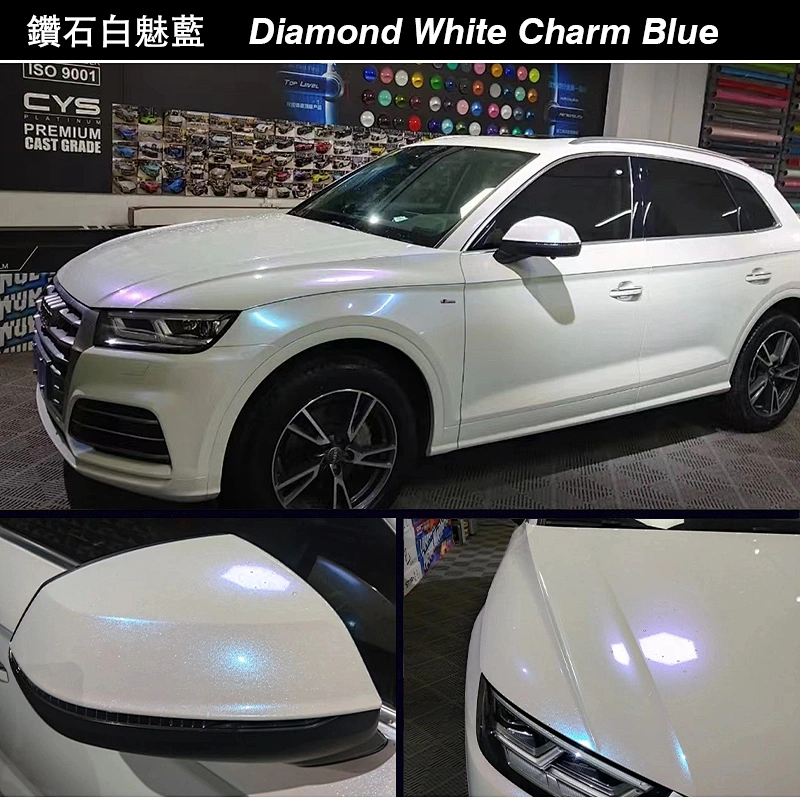 Diamond White Change Series Car Color Change Film Whole Body Modification Film Whole Vehicle Color Change Sticker