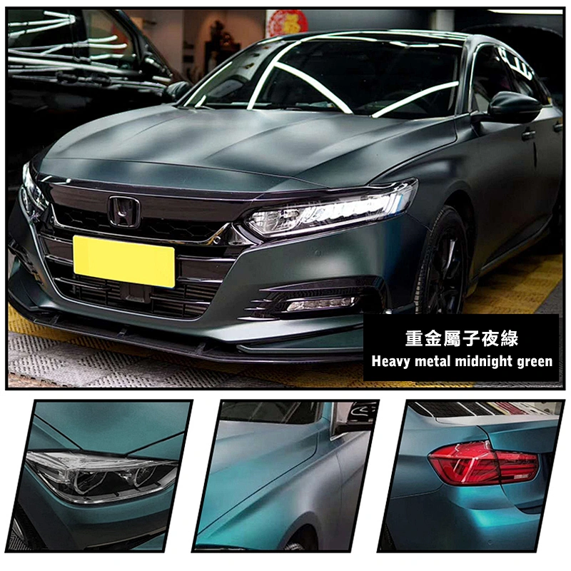 Heavy metal car color change film, full body modification film, whole vehicle matte graphite gray color change sticker