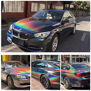3D Fairview Gray Car Color Change Film Plating Film Color Film Modification Full Body Car Sticker Car Film