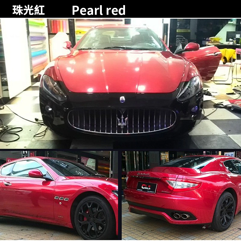 Pearly series car color change film full car film Tiffany car film color change sticker pink sky blue