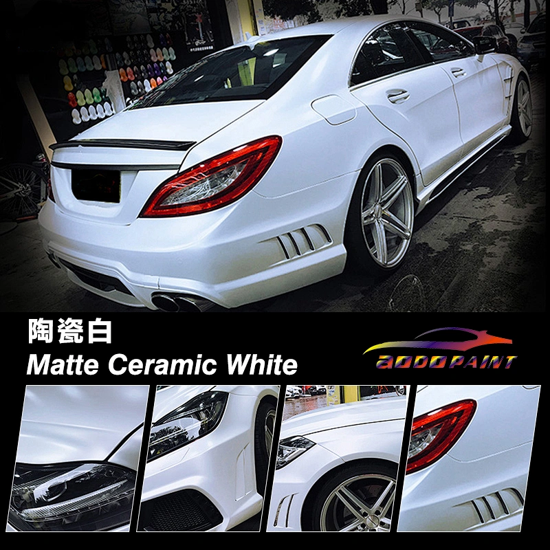 Ceramic white change series car color change film whole body modification film vehicle color change sticker