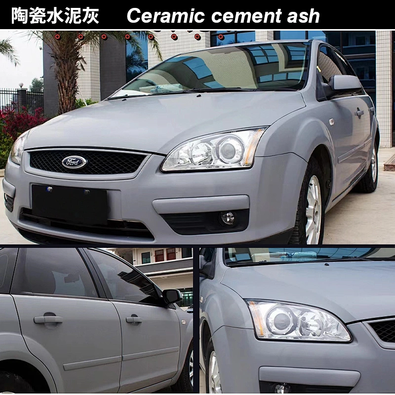 Ceramic series car color change film full car film ceramic army green car film color change sticker matte army green