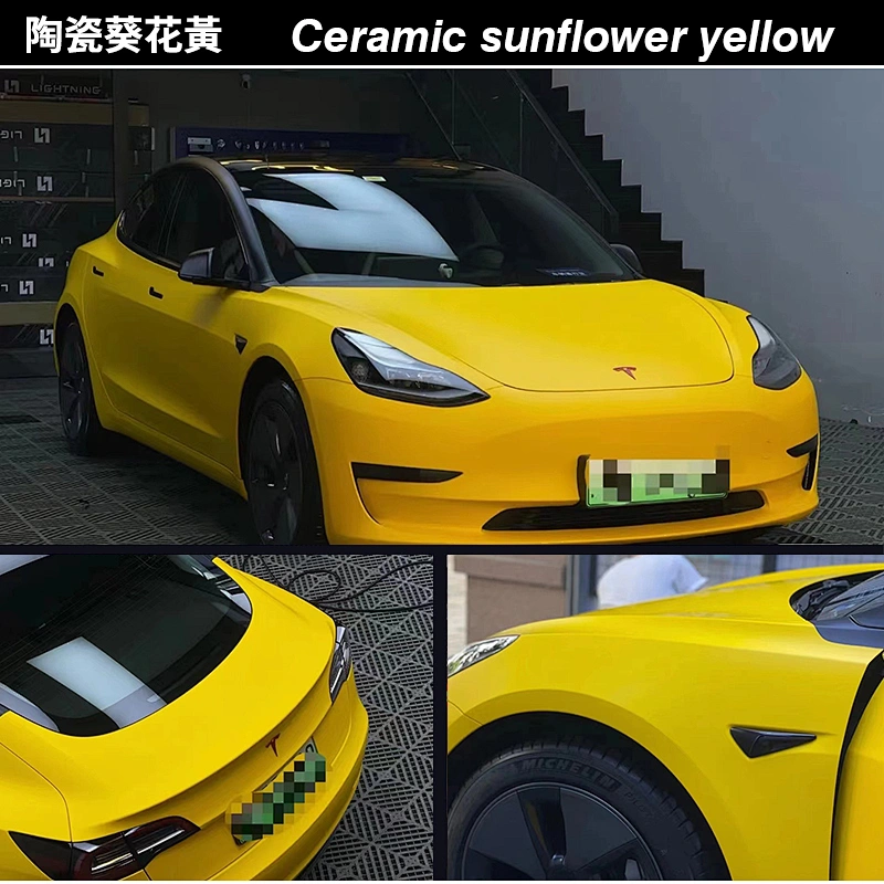 Ceramic series car color change film full car film ceramic army green car film color change sticker matte army green