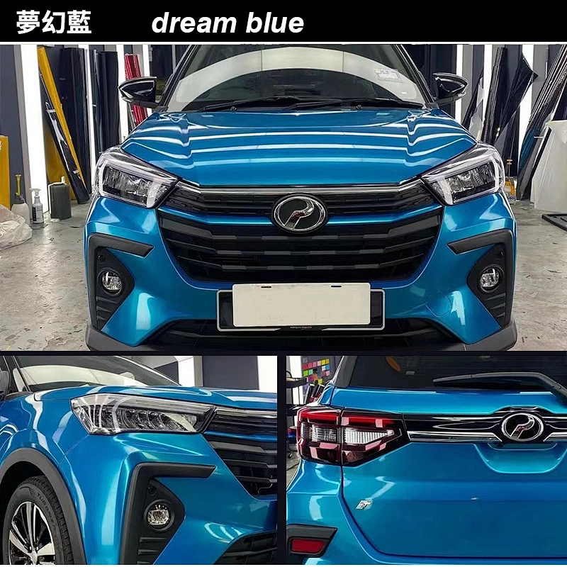 Super bright metal car film color change film emerald whole car car color change film electroplating film color film ice film princess powder modified full body car sticker car film