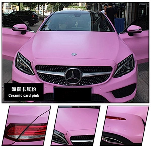 Ceramic series car color change film full car film ceramic army green car film color change sticker matte army green