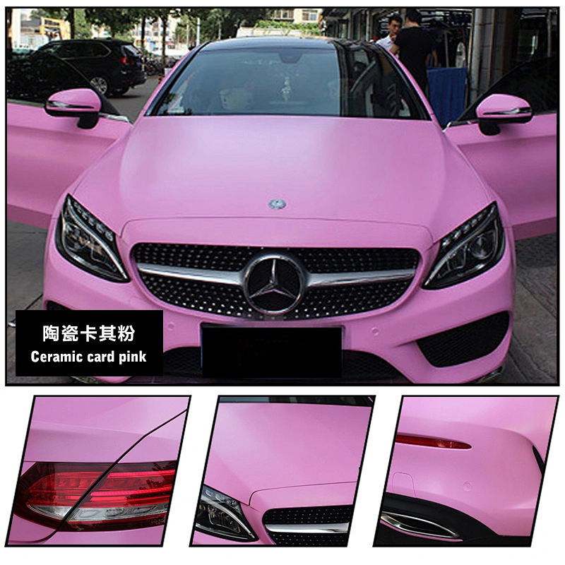 Ceramic series car color change film full car film ceramic army green car film color change sticker matte army green