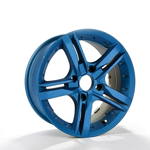 Car wheel steel rim modification spray film bright black retread color change tire mirror electroplating self-spray paint film