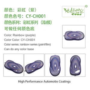 Rainbow series Car paint curing agent universal waterproof car paint varnish car paint self-spraying to remove scratches and repair the paint surface