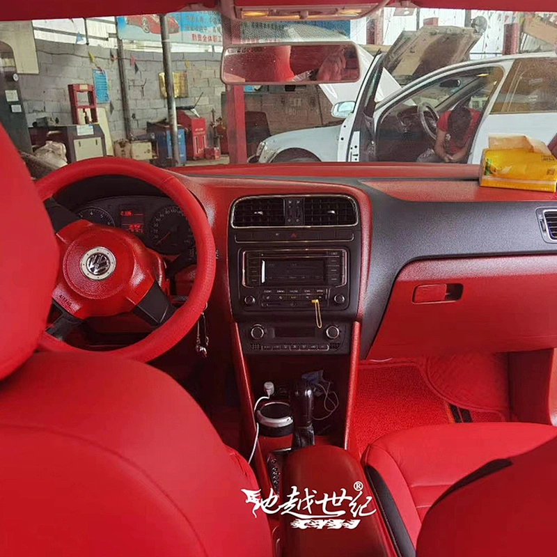 Car interior color change painting center control instrument panel door panel renovation repair self-painting plastic leather special paint