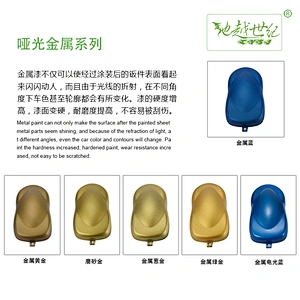 Matte metallic paint Car paint curing agent universal waterproof car paint varnish car paint self-spraying to remove scratches and repair the paint surface