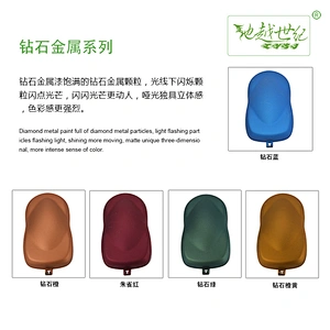 Diamond Metal Effect Paint Car paint curing agent universal waterproof car paint varnish car paint self-spraying to remove scratches and repair the paint surface