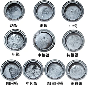 1K silver powder paint car paint scratch repair spray paint color master paint car paint
