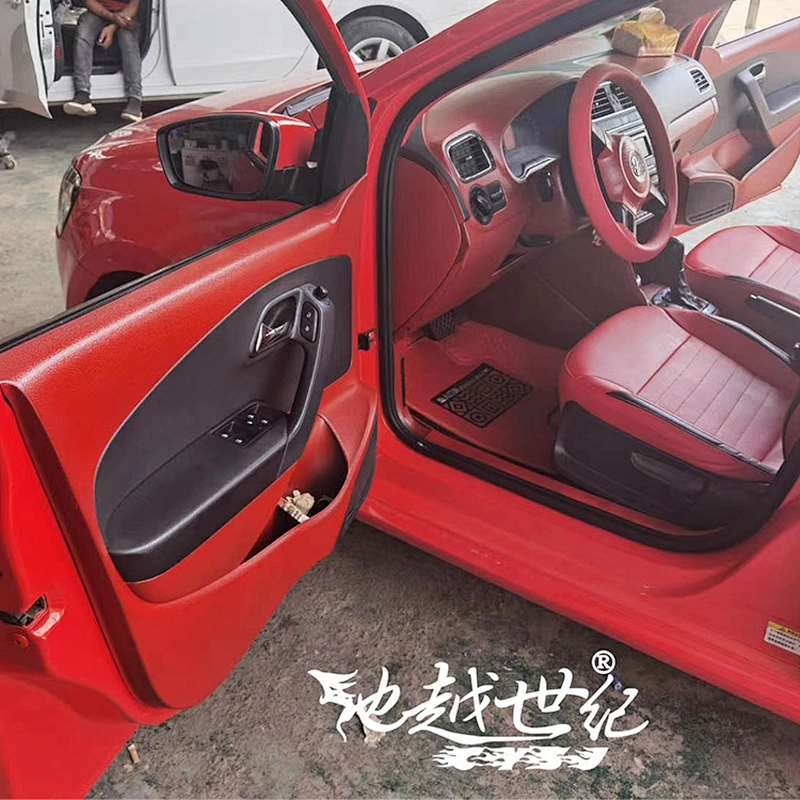 Car interior color change painting center control instrument panel door panel renovation repair self-painting plastic leather special paint