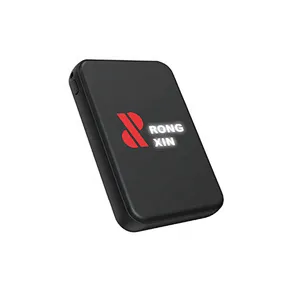 VPB-937L  New Power Bank  Mini 5000mAh Wireless Mobile Charger Customized LED Light Up Logo for Iphone