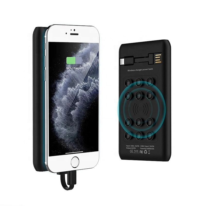 VPB-967W Hot Selling 5W 10000mah QI Wireless Power Bank And Wireless Chargers