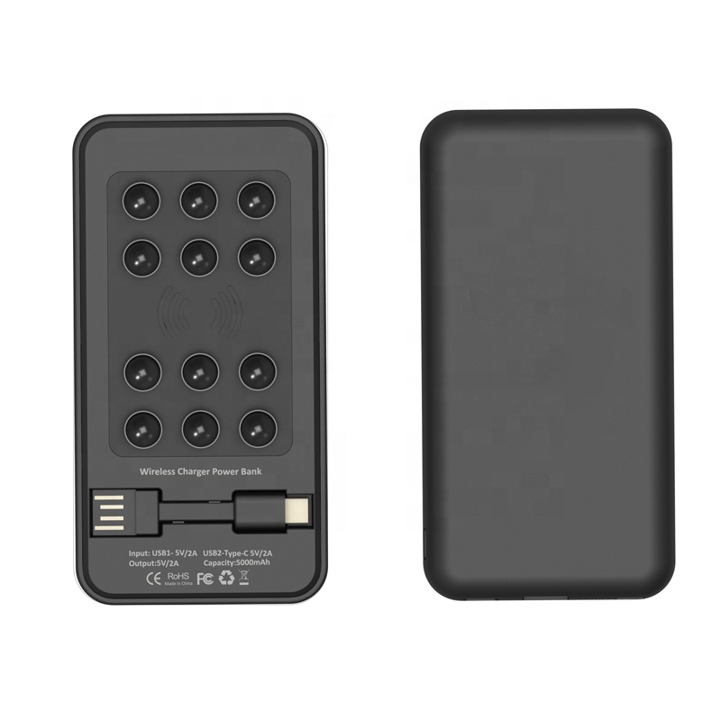 VPB-935W Cheap Price Charger Sucker Cup Wireless Power Bank Powerbank