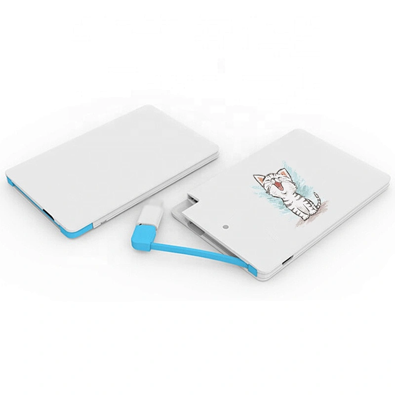 VPB-161 Hot Slim 5000mah Credit Card Power Bank Classi Polymer Powered Bank