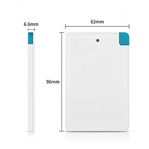 VPB-161 Hot Slim 5000mah Credit Card Power Bank Classi Polymer Powered Bank