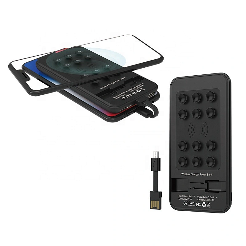 VPB-935W Cheap Price Charger Sucker Cup Wireless Power Bank Powerbank