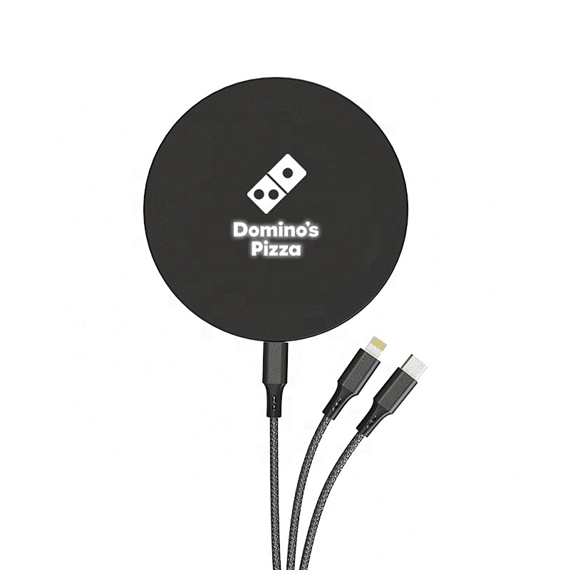 New Magnetic fast wireless charging 5w 7.5w 10W magic Qi Wireless Charger for mobile phone