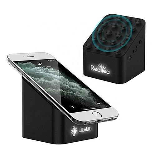 hot sale suction- cup wireless charger speaker 10w custom logo wireless charger for phone