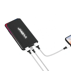 VPB-955AL 10000mah 5w Power Bank Mobile Charger With Led Dual Usb Portable Solar Power Bank