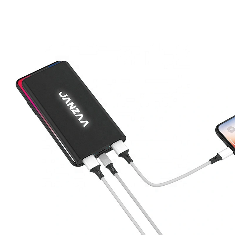 VPB-955AL 10000mah 5w Power Bank Mobile Charger With Led Dual Usb Portable Solar Power Bank