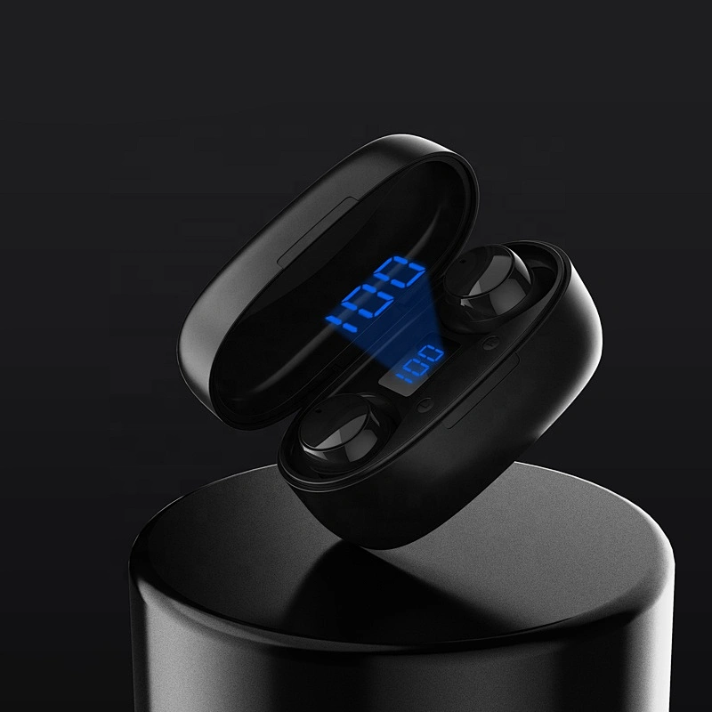 V8 New Trending Customized LCD LED Light Wireless Earphones