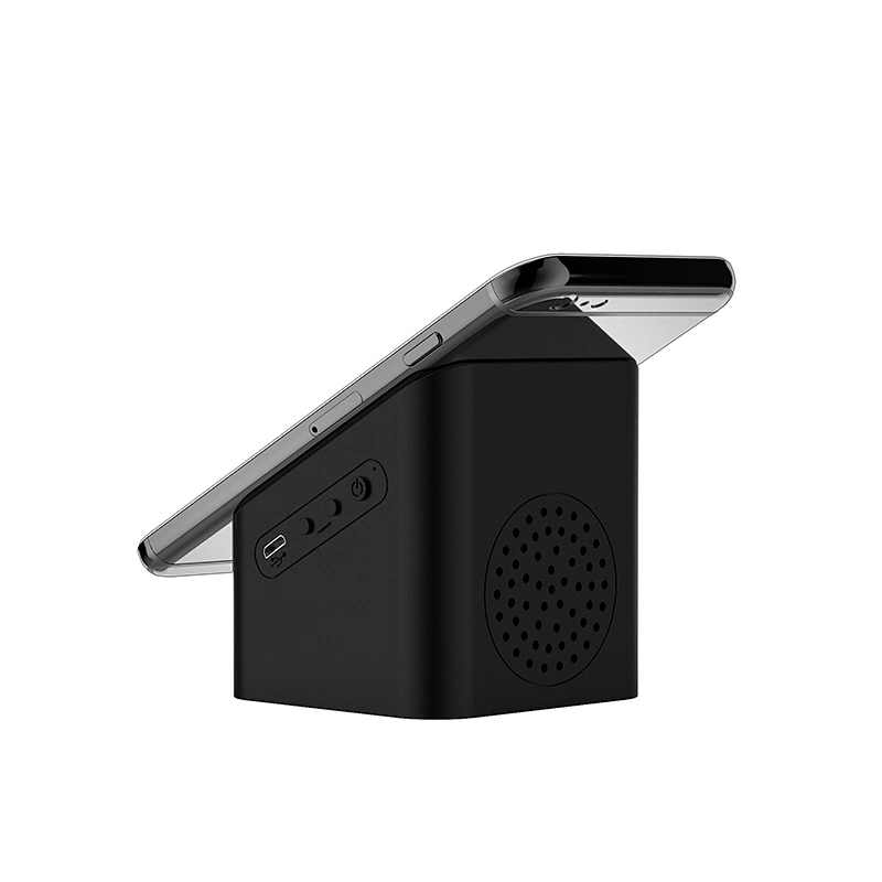 hot sale suction- cup wireless charger speaker 10w custom logo wireless charger for phone
