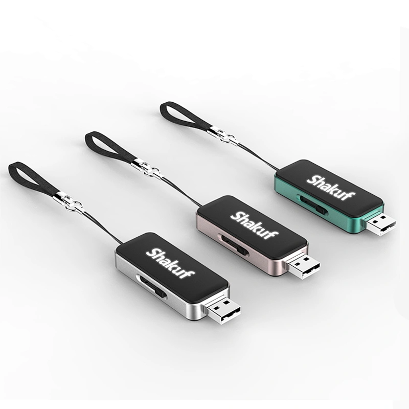Hot Sale Custom led light Logo Usb Flash Drive Stick 2.0 3.0 Usb Memory Stick 8g 16g 32g 64g Pendrive