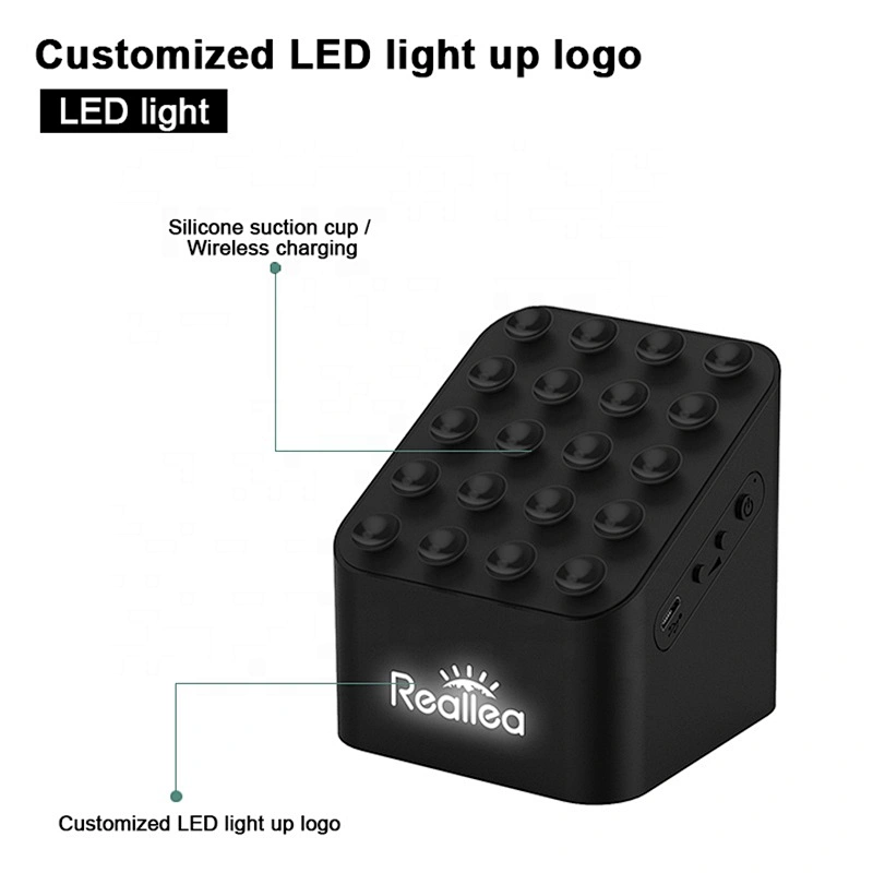 BT-125L  Suction Cup LED Light Up 5W Wireless Speaker