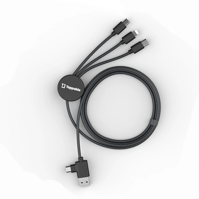 Fast Charging Usb Data Cable Customized Nylon Braided Cheap 3 in 1 Usb charger Cable