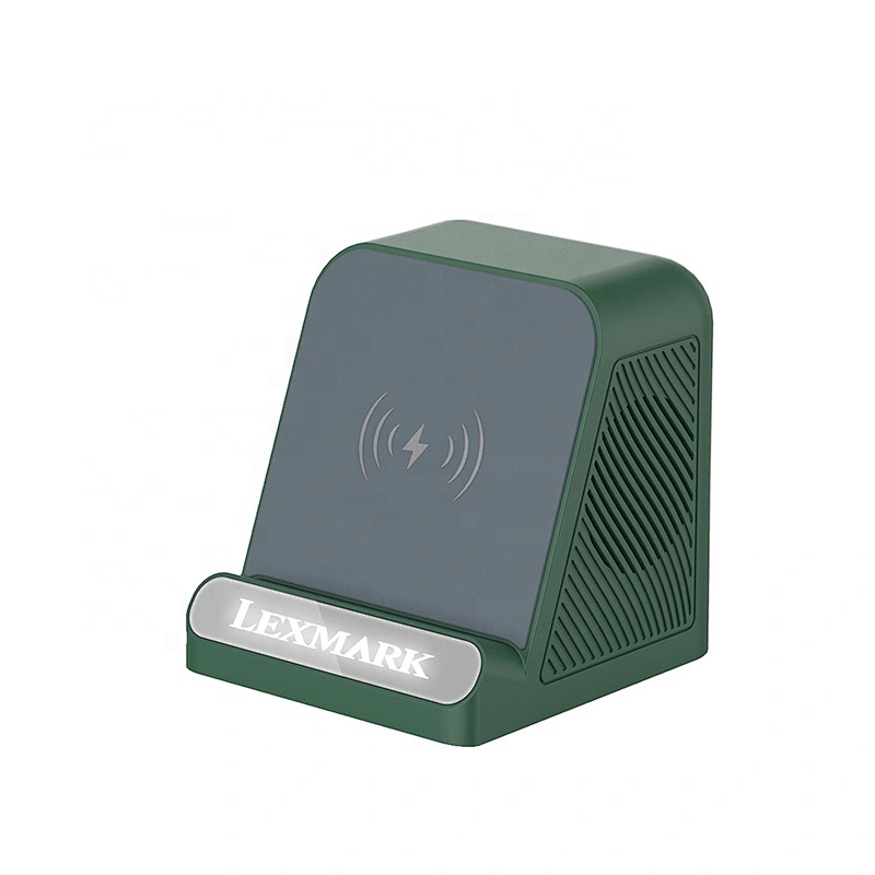BT-128WL Top Selling High Quality Portable Mobilephone Holder Light Up LED Wireless Charger And Speaker