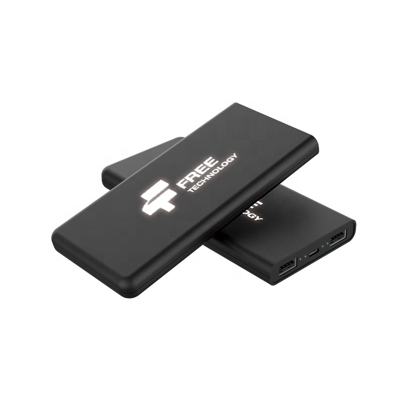 VPB-955AL 10000mah 5w Power Bank Mobile Charger With Led Dual Usb Portable Solar Power Bank