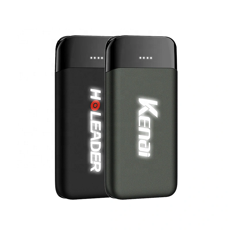 VPB-958L Digital Display Qi Portable Wireless Charging Power Bank 10000mah With Led Light Up Logo