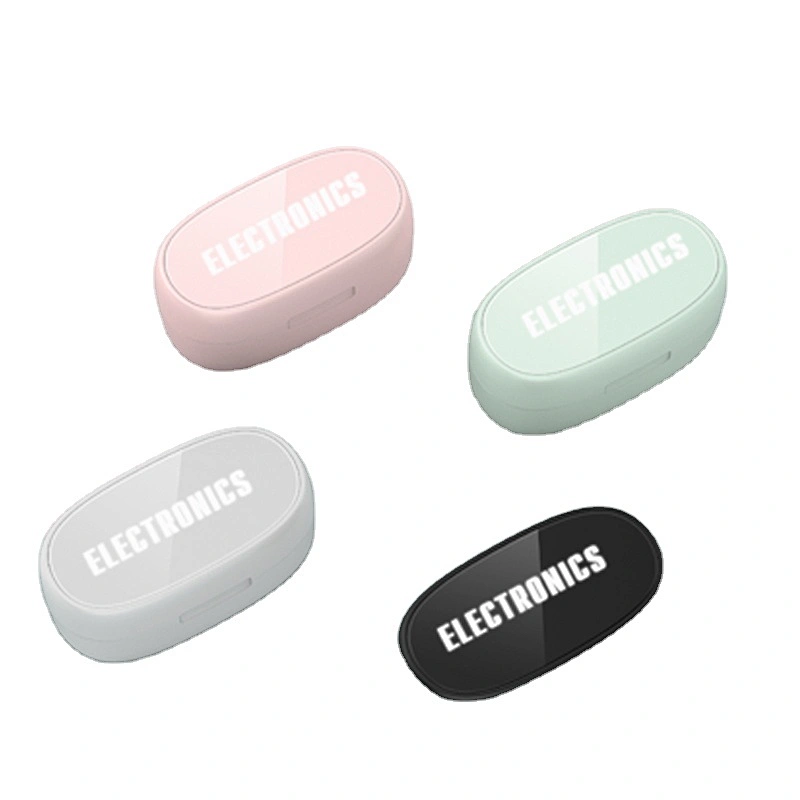 NEW sign Wireless Bt Earphones customized led light up logo TWS Earbuds Headphone  digital display  For Mobile Phones