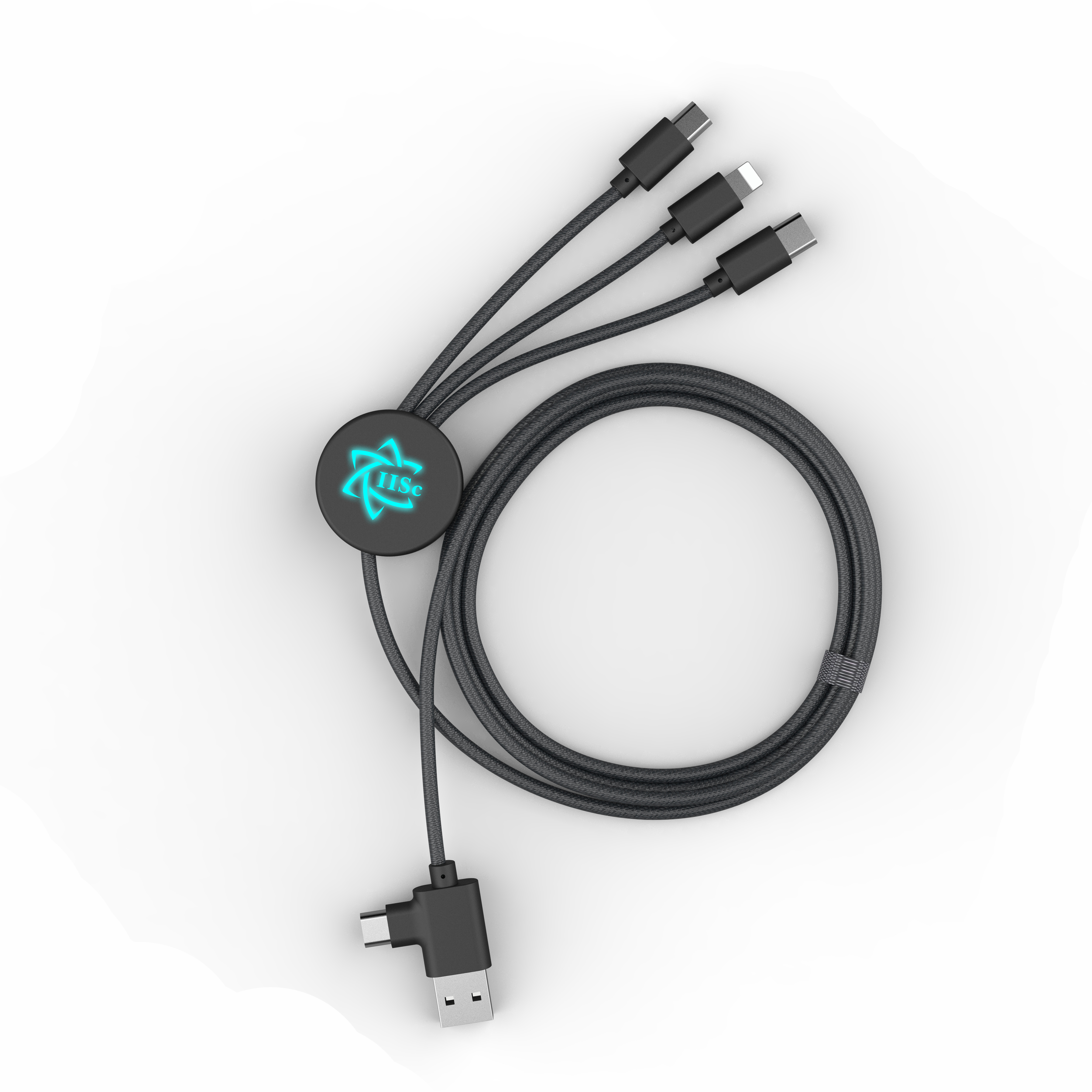 Fast Charging Usb Data Cable Customized Nylon Braided Cheap 3 in 1 Usb charger Cable