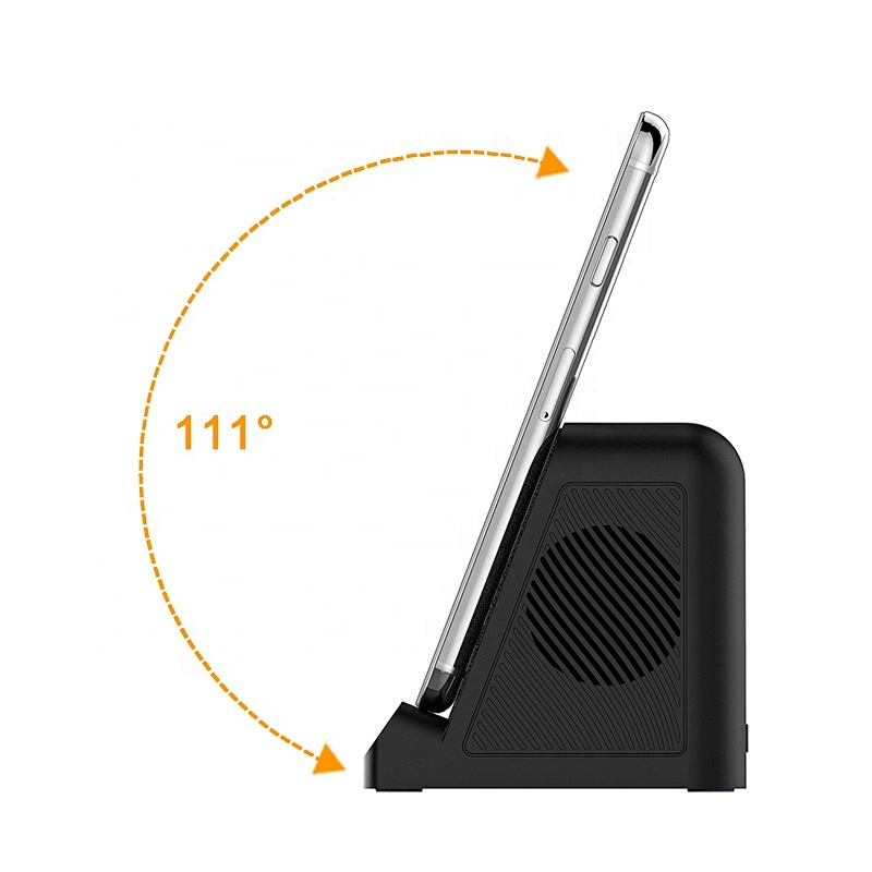 BT-128WL Top Selling High Quality Portable Mobilephone Holder Light Up LED Wireless Charger And Speaker