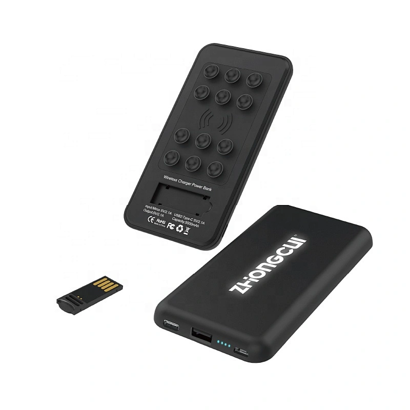 VPB-935UWL  5000mah USB Drive Function Portable Power Bank Wireless Charger Powerbank