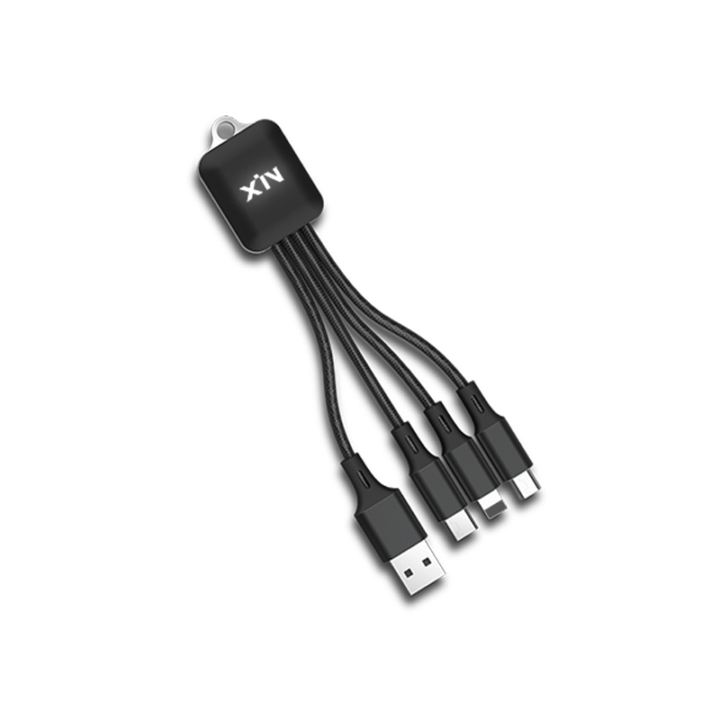 high quality 3 in 1 USB charging Cable for type-c Android usb fast charger cable mobile phone charging cable