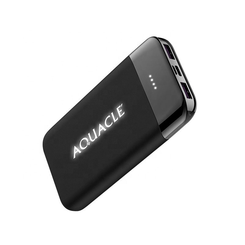 VPB-958L Digital Display Qi Portable Wireless Charging Power Bank 10000mah With Led Light Up Logo