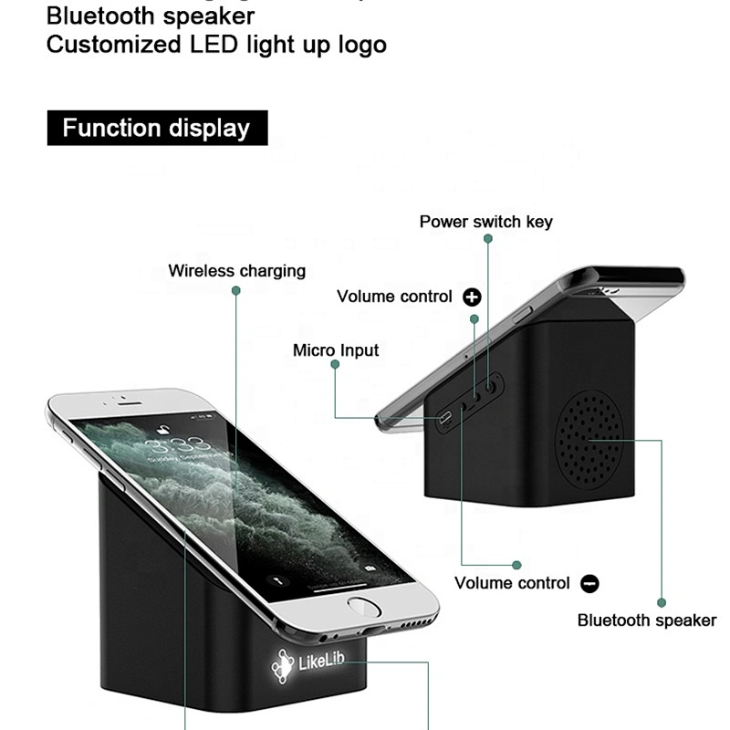 BT-125L  Suction Cup LED Light Up 5W Wireless Speaker