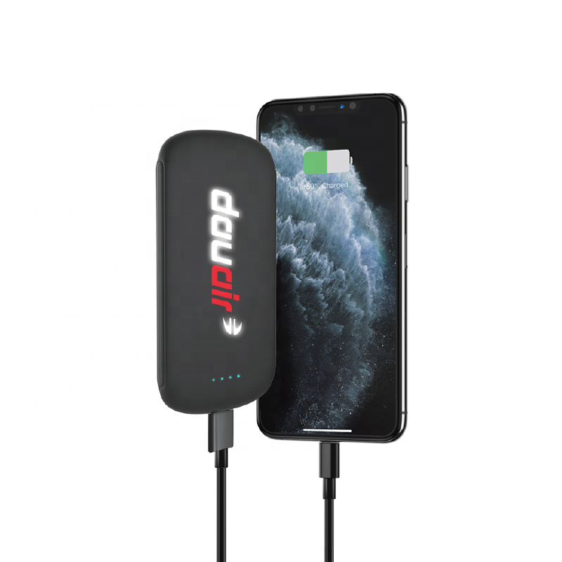 VPB-938L Portable  LED light Up Cheap Wireless Charger With Power Bank