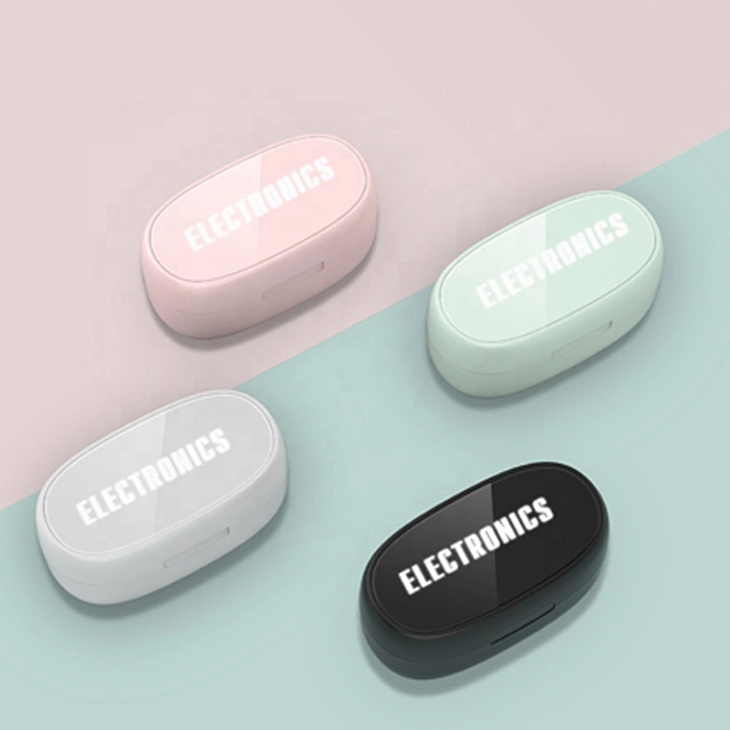 V8 New Trending Customized LCD LED Light Wireless Earphones