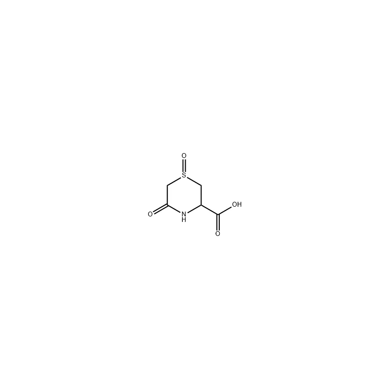羧甲司坦杂质2 3-Thiomorpholinecarboxylic acid, 5-oxo-, 1-oxide