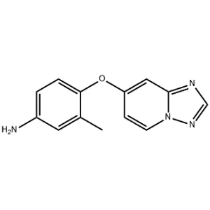 4-([1,2,4]triazolo[1,5-a]pyridin-7-yloxy)-3-methylaniline