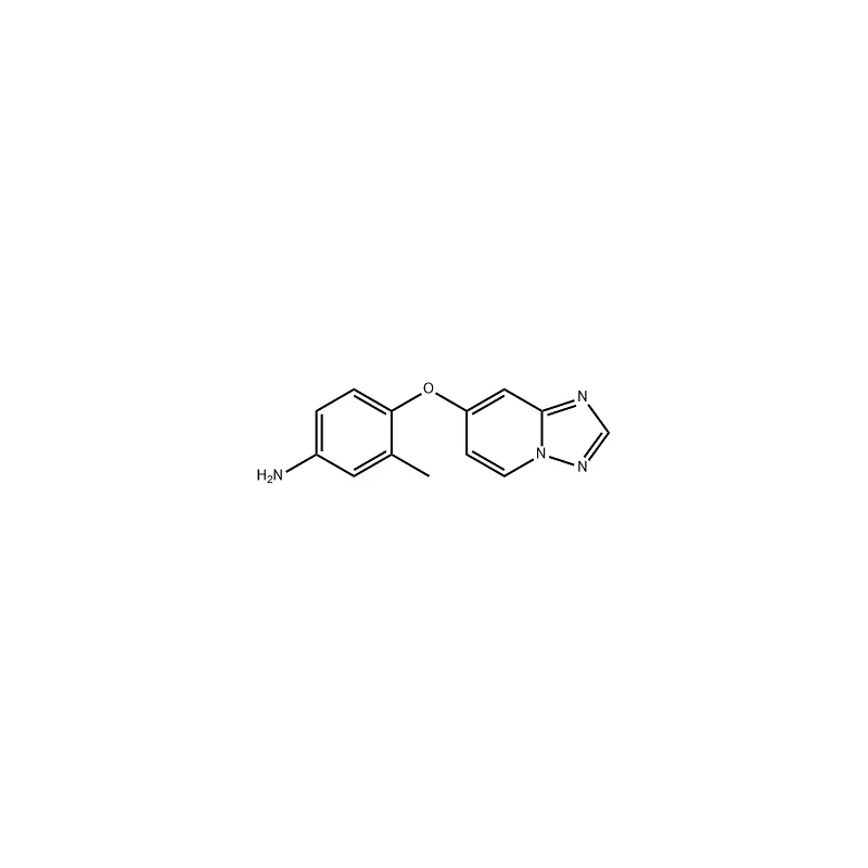 4-([1,2,4]triazolo[1,5-a]pyridin-7-yloxy)-3-methylaniline