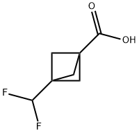 2090481-18-6   3-(二氟甲基)双环[1.1.1]戊烷-1-羧酸  3-(difluoromethyl)bicyclo[1.1.1]pentane-1-carboxylic acid