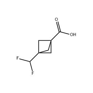 2090481-18-6   3-(二氟甲基)双环[1.1.1]戊烷-1-羧酸  3-(difluoromethyl)bicyclo[1.1.1]pentane-1-carboxylic acid